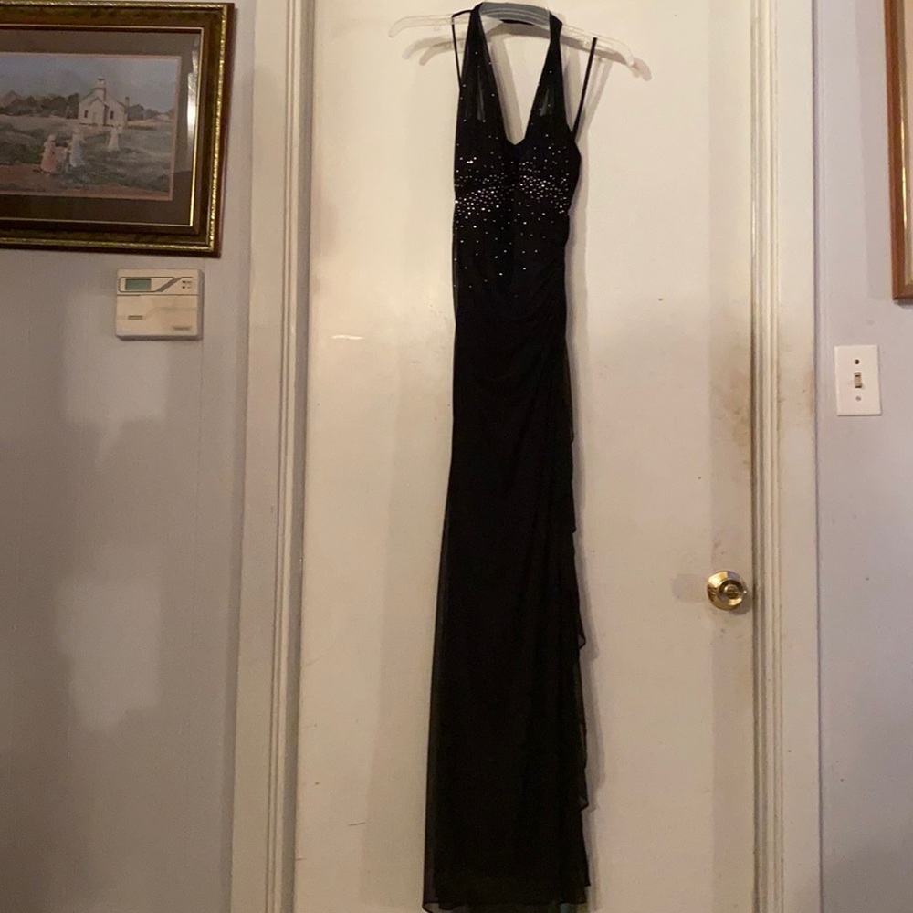 Black formal dress
